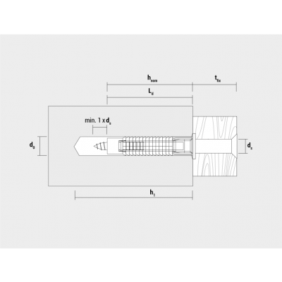 kołek FX 8x40 z kołneirzem /opk=100szt./ 98FX CELO (98FX)